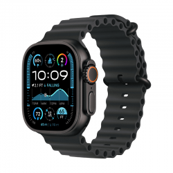 Смарт часовник Apple Watch Ultra 2 49mm Black/Black Ocean Band mx4p3 , 1.92 , 49.00 , 64 , Apple S9 SiP 64-bit Dual Core - Смарт Продукти, Смарт часовници