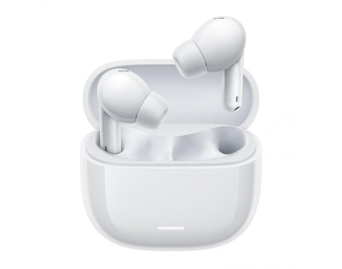 Слушалки с микрофон Xiaomi REDMI BUDS 6 LITE WHITE BHR8655GL , Bluetooth , IN-EAR (ТАПИ)