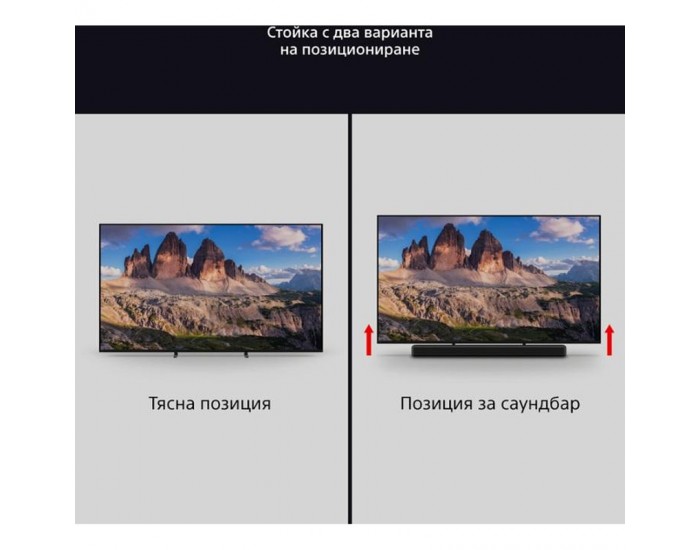 Телевизор Sony K55XR55B , 139 см, 3840x2160 UHD-4K , 55 inch, Android , Mini LED , Smart TV