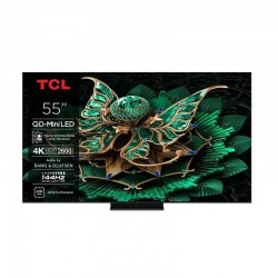 Телевизор TCL 55C7K , 139 см, 3840x2160 UHD-4K , 55 inch, Android , Mini LED , Smart TV - Офис