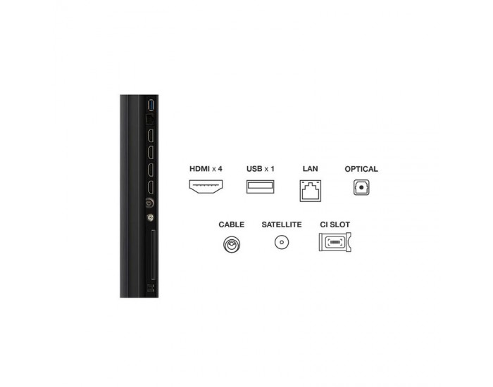 Телевизор TCL 65C6K , 164 см, 3840x2160 UHD-4K , 65 inch, Android , Mini LED , Smart TV