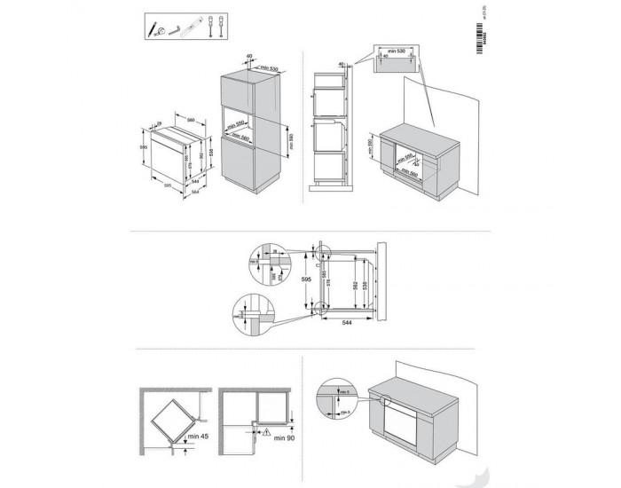 Фурна за вграждане Gorenje BP6138B , 77 , А+ , Електронно , Пиролиза