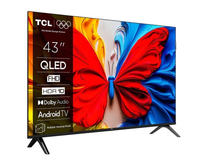 Телевизор TCL 43S5K , 108 см, 1920x1080 FULL HD , 43 inch, Android , LED , Smart TV