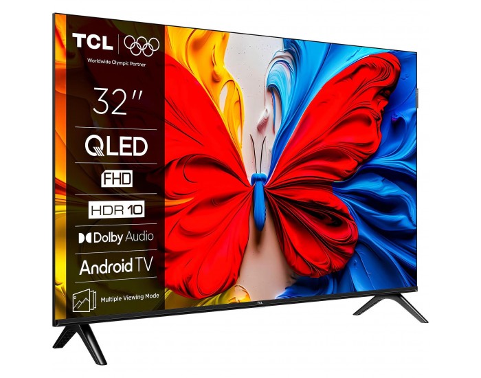 Телевизор TCL 32S5K , 1920x1080 FULL HD , 32 inch, 80 см, Android , QLED