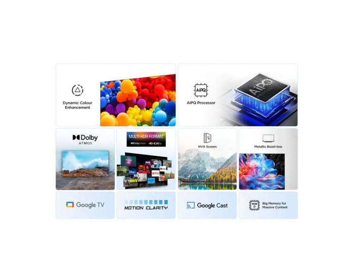 Телевизор TCL 75V6C , 189 см, 3840x2160 UHD-4K , 75 inch, Android , LED , Smart TV