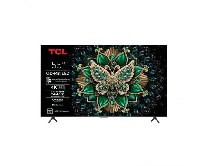 Телевизор TCL 55C6K , 139 см, 3840x2160 UHD-4K , 55 inch, Android , Mini LED , Smart TV