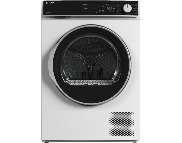 Сушилня Sharp KD-NHA8S6GW1D , 8 kg, D , D , Бял