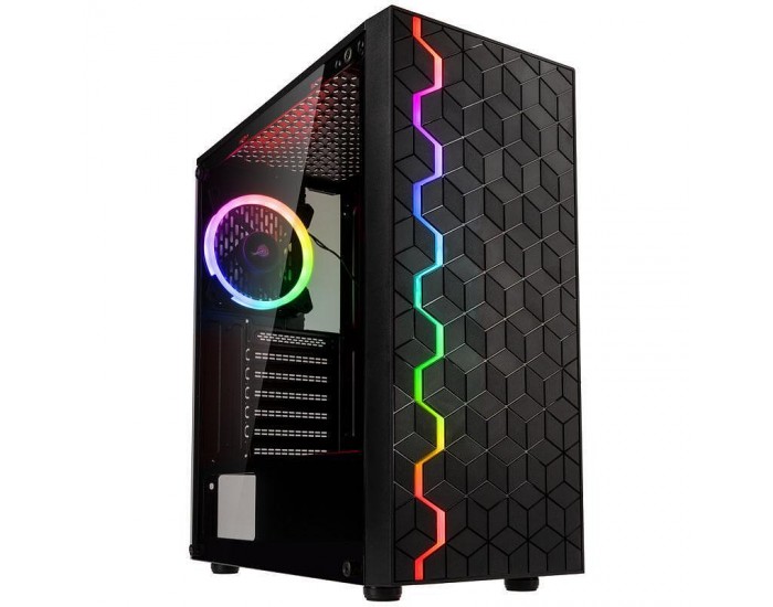 Компютър Estillo 5500 7600 , 1000GB SSD , 32GB DDR4 , AMD Radeon RX 7600 8GB GDDR6 , AMD Ryzen 5 5500 HEXA CORE