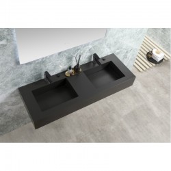 УМИВ. ЧЕРЕН МАТ 140*47*18 12049/140 МАТОВ ЧЕРЕН - Мивки и Смесители