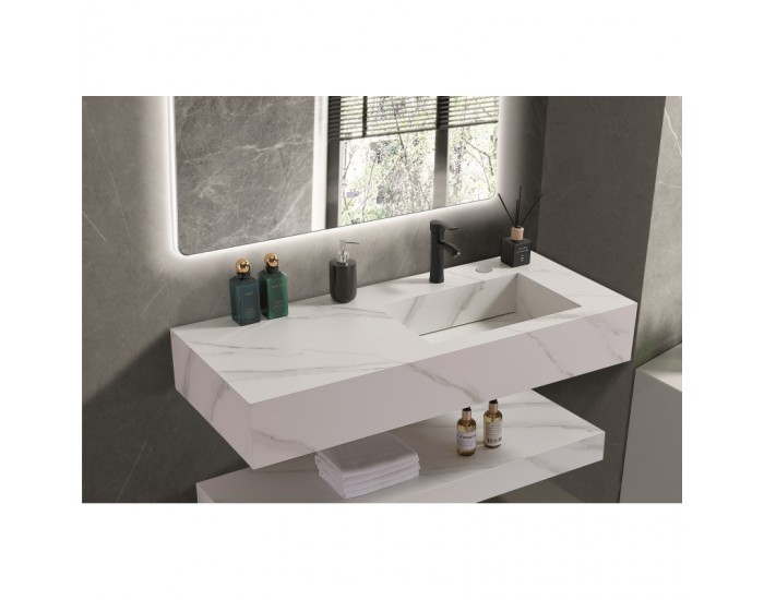 Умивалник " PIETRA" » ICL 12049/120W БЕЗ ОТВОР