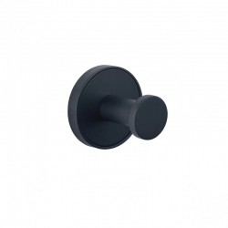 LUSSO BLACK MATT ЕДИНИЧНА ЗАКАЧАЛКА 3653-1BM - Продукти за баня и WC