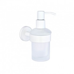 LUSSO WHITE MATT ДОЗАТОР 3663WM - Продукти за баня и WC