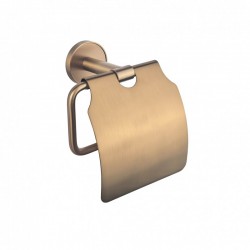 LUSSO BRG ПОСТАВКА ЗА ТОАЛЕТНА ХАРТИЯ С КАПАК 3651BRG - Продукти за баня и WC