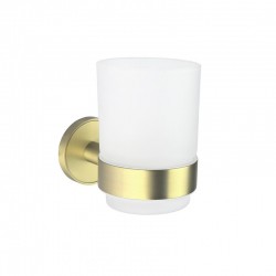 LUSSO BRUSH GOLD ЧАША 3658BG - Продукти за баня и WC