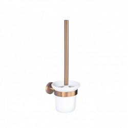 LUSSO BRUSH ROSE GOLD ЧЕТКА ЗА ТОАЛЕТНА 3694BRG - Продукти за баня и WC