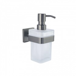 MODENA GUN GREY ДОЗАТОР 3863GG - Продукти за баня и WC