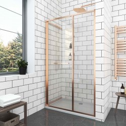 ПРЕГРАДЕН ПАРАВАН GRAZIANA BRUSHED ROSE GOLD - Душ кабини, Корита и Паравани