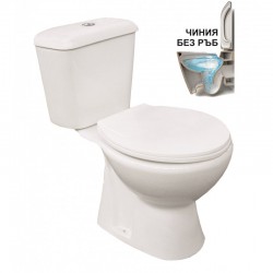 Моноблок ICC 1072S RIMLESS - Моноблокове, Тоалетни чини, Бидета и Структори