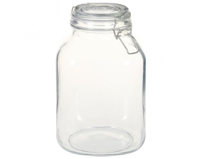 Sonata H Стъклени буркани с механизъм за затваряне, 12 бр, 3 л