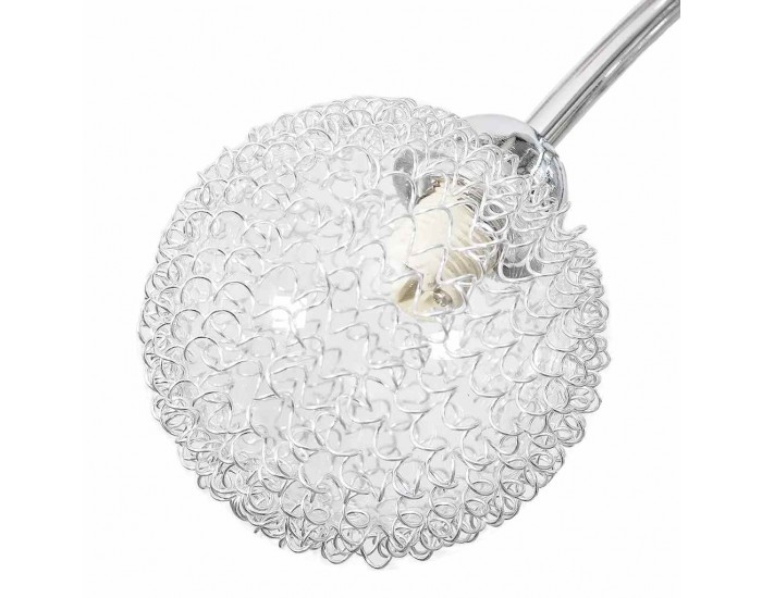 Лампа за таван с 4 мрежести абажура, за крушки тип G9