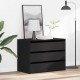 Sonata H Кутия за дрехи Черен дъб 80 x 41 x 58 см Инженерно дърво