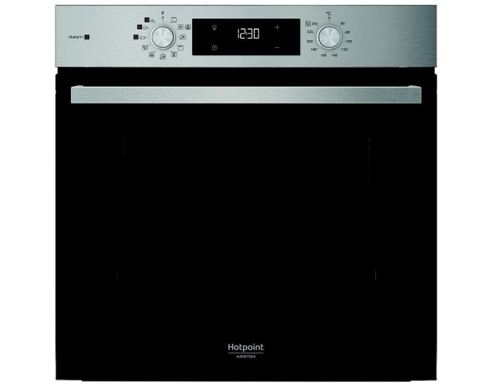 Фурна за вграждане Hotpoint-Ariston HAO 3K58HSU1 X. , Push бутони , 71 , А+ , Hydrolitic