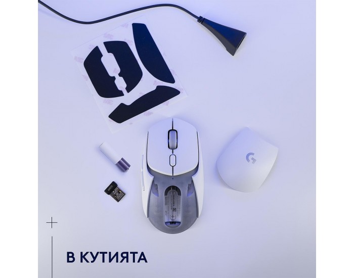 Мишка Logitech G309 Lightspeed Бяла 910-007207