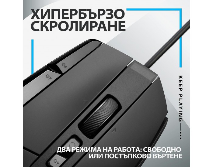 Мишка Logitech G502 X Черна 910-006138
