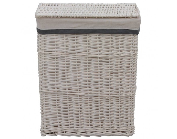 Sonata H Кош за пране, бял, върба