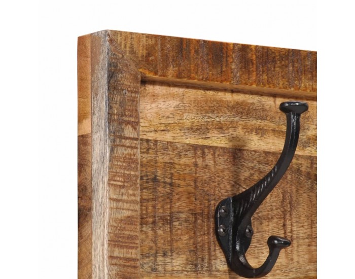 Sonata H Стенна закачалка с 5 куки манго масивно дърво