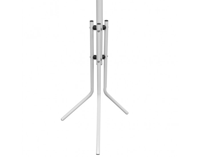 Стилна бяла закачалка за дрехи