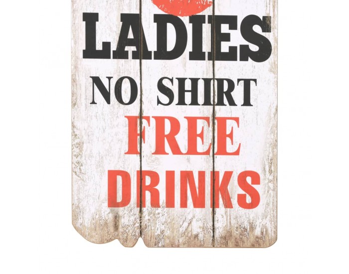 Sonata H Закачалка за дрехи с 6 куки, 120х40 см, MEN LADIES