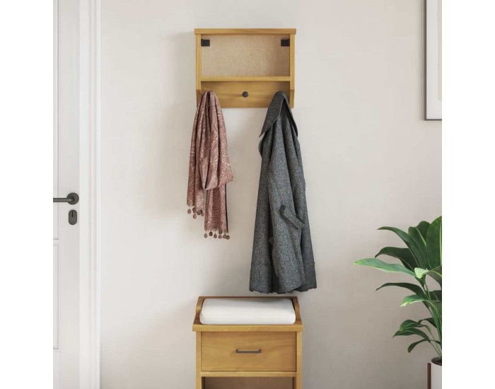 Sonata H Стенна закачалка за палта SANDNES 45x12x35 cm
