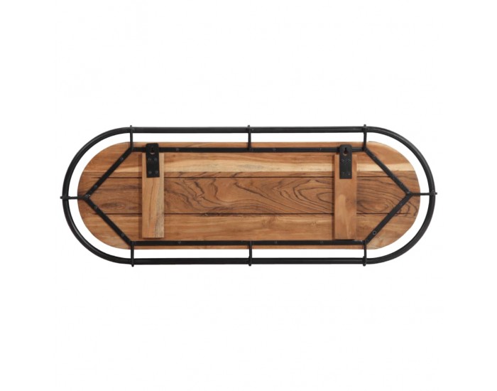 Sonata H Стенна закачалка с 5 куки, акация масивно дърво