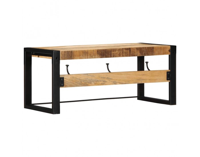 Sonata H Закачалка за палта 80x35x35 cm Масивна груба дървесина Манго