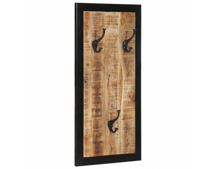 Sonata H Закачалка за палта 40x2x80 cm Масивна груба дървесина Манго