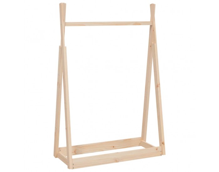 Sonata H Етажерка за дрехи 100x45x150 см бор масив