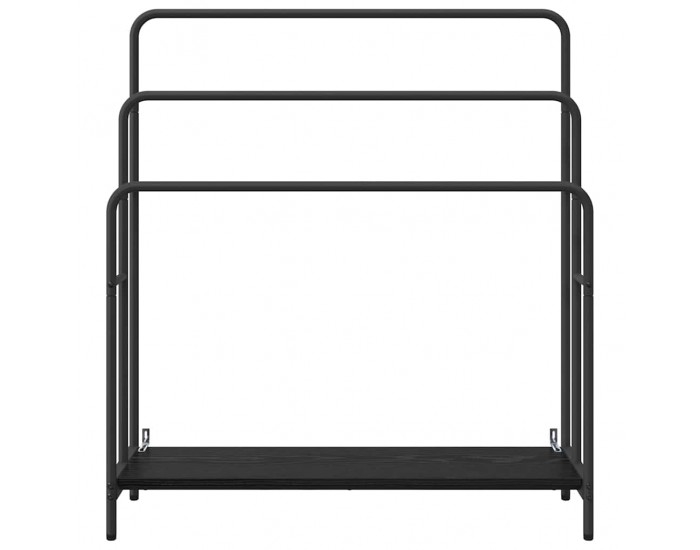 Sonata H Стойка за дрехи Черен дъб 90 x 30 x 100.5 cm Инженерно дърво