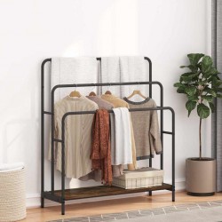 Sonata H Стойка за дрехи Опушен дъб 90 x 30 x 100.5 cm Инженерно дърво - Антре