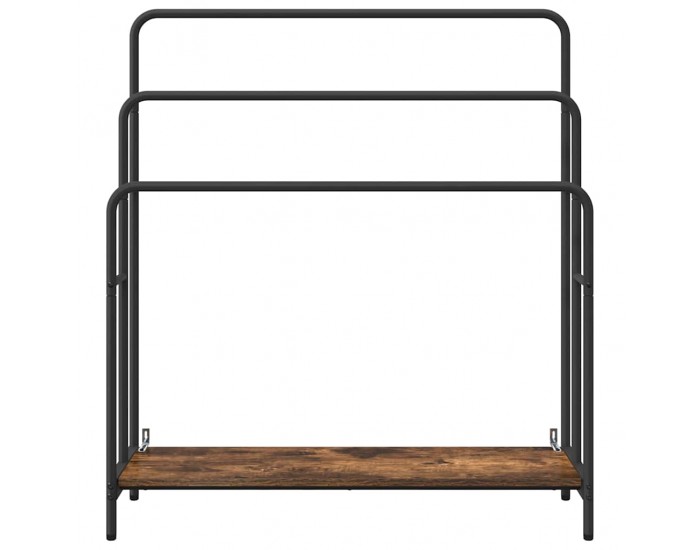 Sonata H Стойка за дрехи Опушен дъб 90 x 30 x 100.5 cm Инженерно дърво