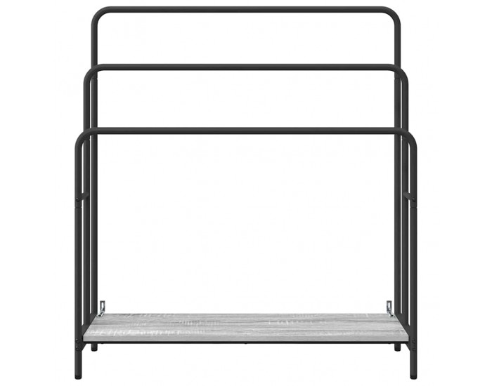 Sonata H Стойка за дрехи Сив сонома 90 x 30 x 100.5 cm Инженерно дърво