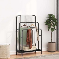 Sonata H Стойка за дрехи Черен дъб 60 x 30 x 100.5 см Инженерно дърво - Антре