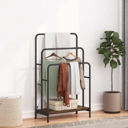 Sonata H Стойка за дрехи Димящ дъб 60 x 30 x 100.5 см Инженерно дърво - Антре