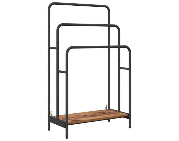 Sonata H Стойка за дрехи Старо дърво 60 x 30 x 100.5 см Инженерно дърво