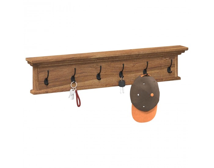 Sonata H Стенна закачалка за палта Естествен 100 x 10 x 20 cm