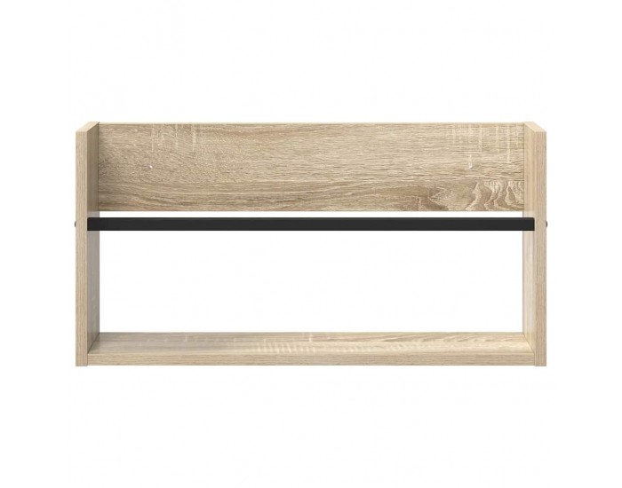 Sonata H Етажерка за списания с рафт 2 pcs Сонома дъб 60 x 12 x 30 см