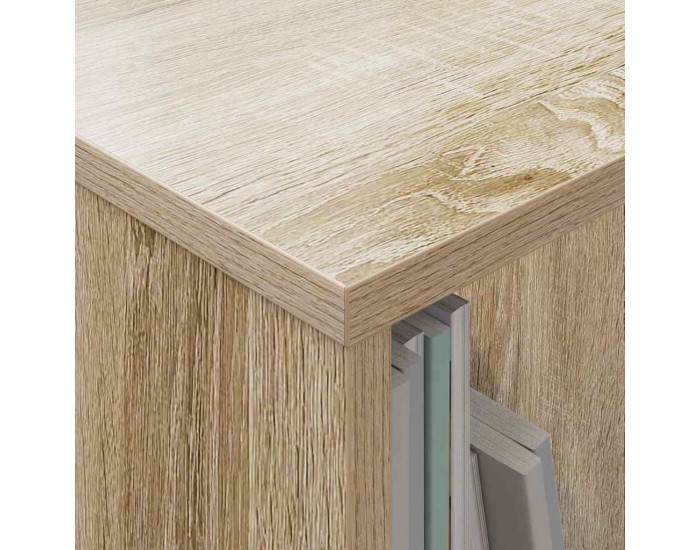 Sonata H Етажерка за списания Сонома дъб 102 x 30 x 45 см
