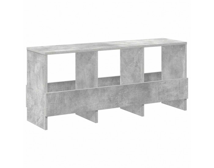 Sonata H Етажерка за списания Циментено сиво 102 x 30 x 45 см