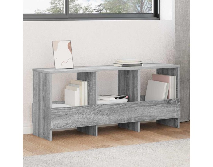 Sonata H Етажерка за списания Сив Сонома 102 x 30 x 45 см