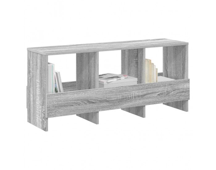 Sonata H Етажерка за списания Сив Сонома 102 x 30 x 45 см